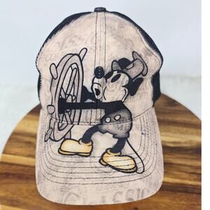 Walt Disney World Steamboat Willie (Mickey Mouse) Women's Adjustable Adult Hat